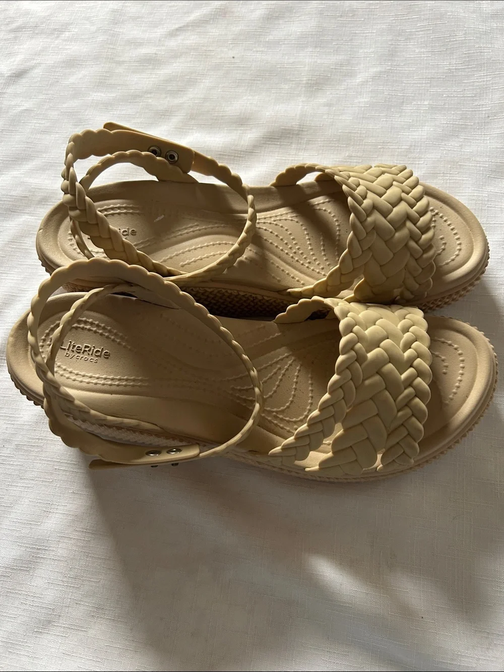 Women's Tan Wedge Sandals